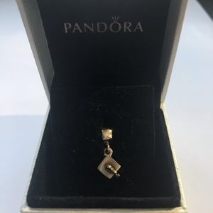 PANDORA RETIRED AUTHENTIC 14K GOLD charm